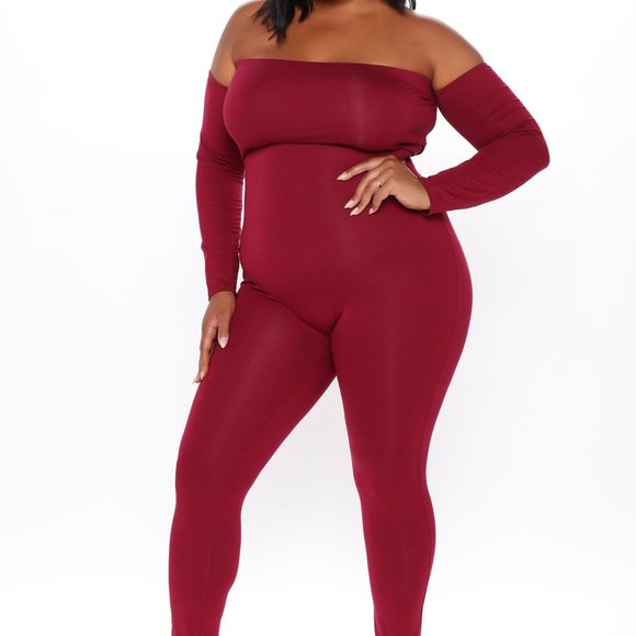 Soothe Off Shoulder Jumpsuit - Picture 6 of 8